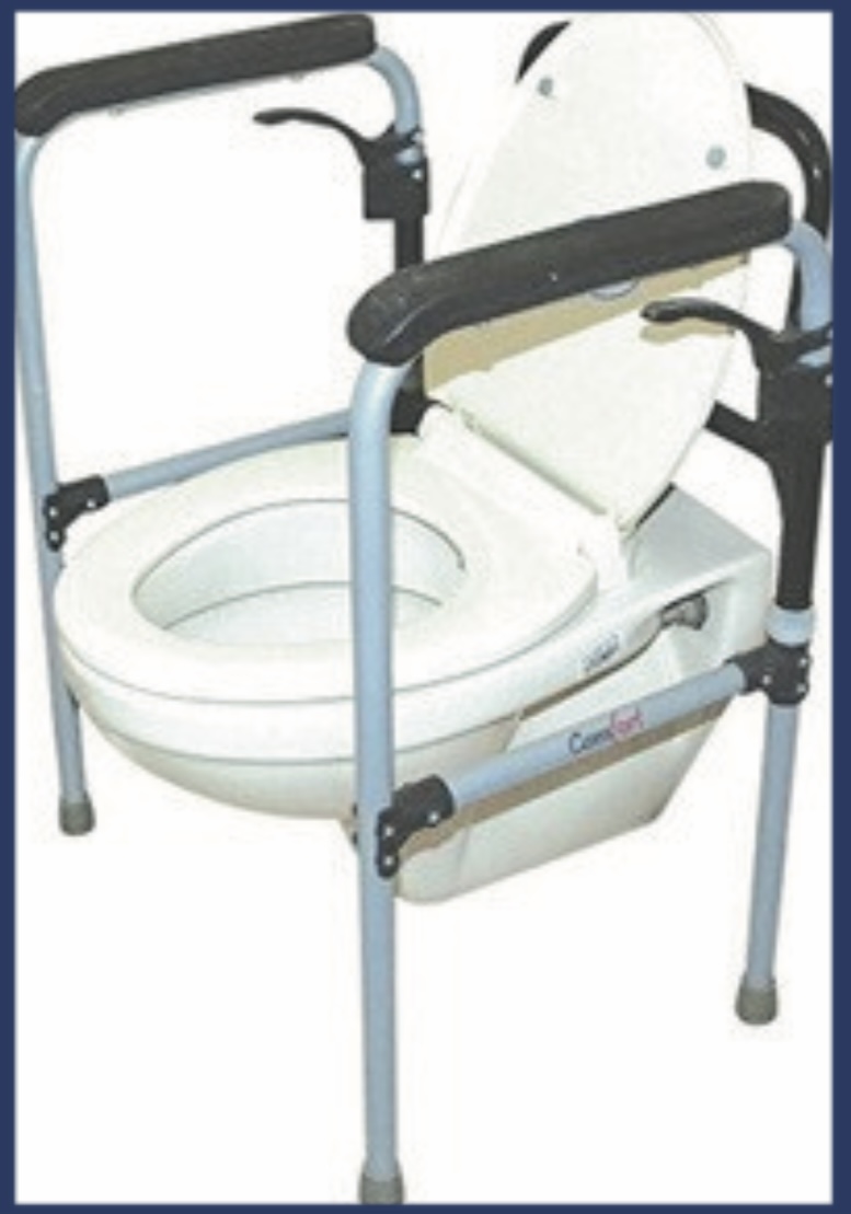 Toilet Safety Frame Adv — Scanda Enterprises, medical supplies Moosapet Hyderabad